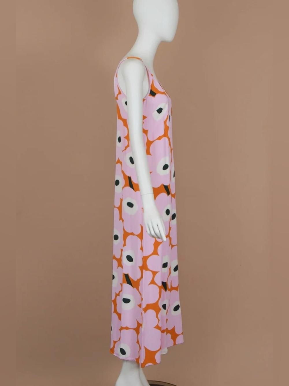 Marimekko RARE floral slinky slip dress - Picture 3 of 6